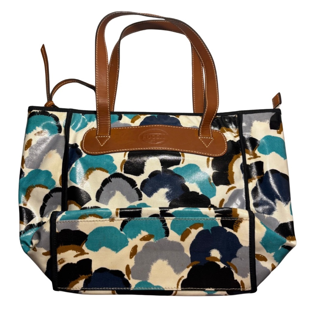 FOSSIL Floral Cloud Tote Bag - Picture 6 of 9